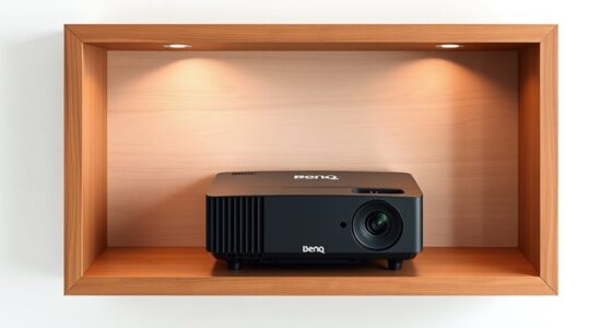top benq projector shelf options