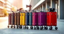 top collapsible media trolleys