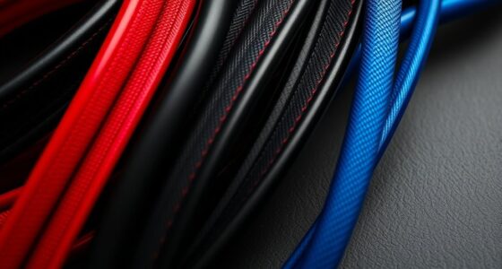 top flat speaker cables