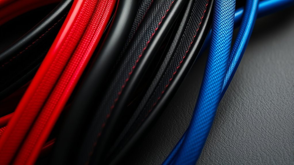 top flat speaker cables