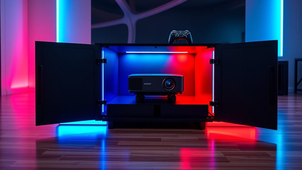 top gaming projector cabinet options