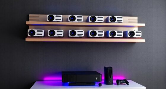 top gaming projector shelves