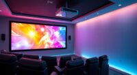top home laser projectors