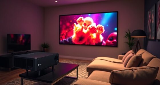 top lg short throw projectors