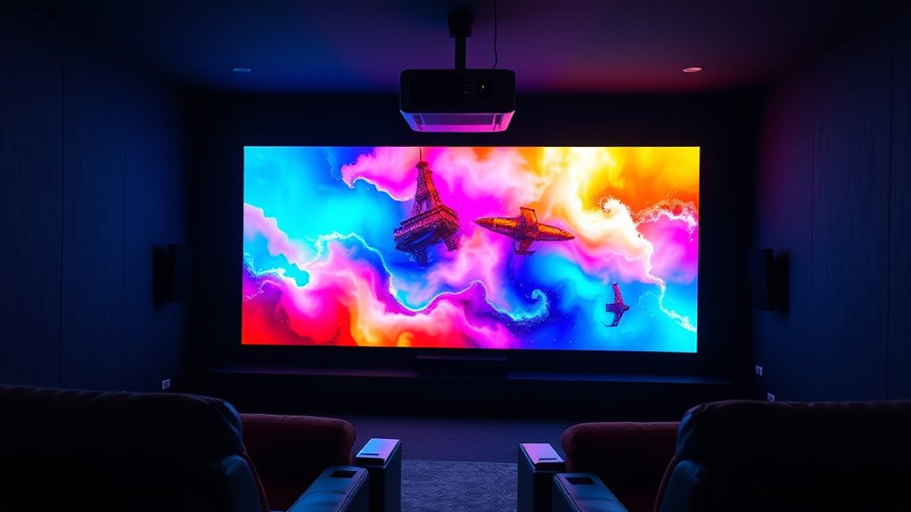 top long throw projectors
