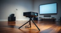 top low lag projector stands