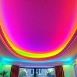 top multi color led cove lighting