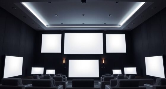top optoma white screens