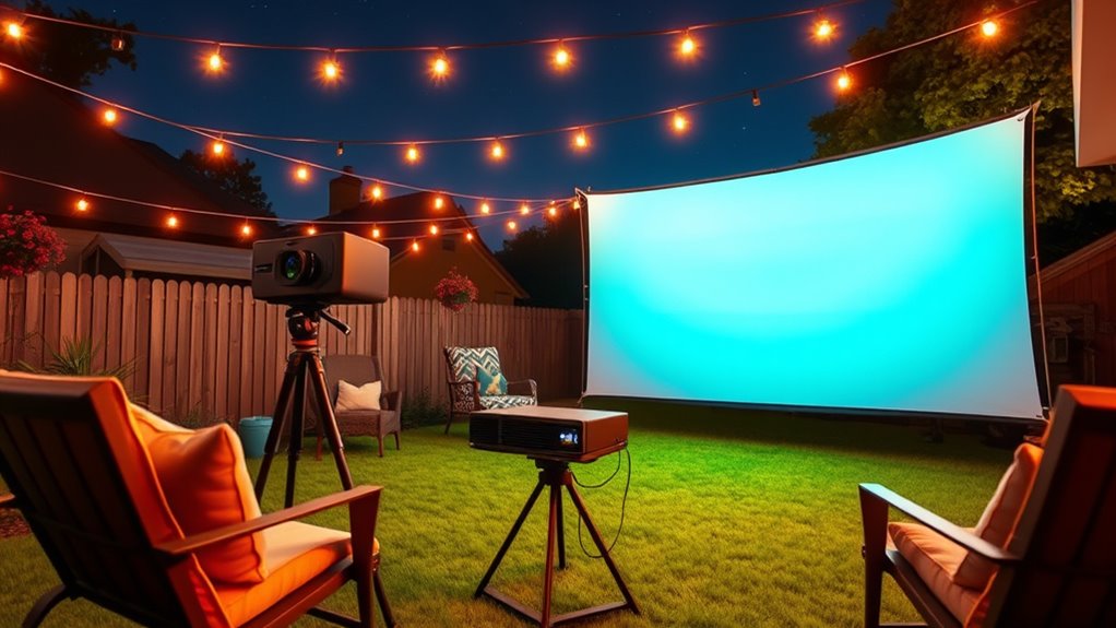 top outdoor 4k projectors