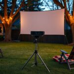 top outdoor movie projector stands