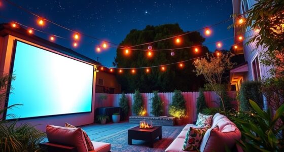 top outdoor short throw projectors