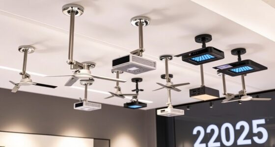 top portable ceiling mounts