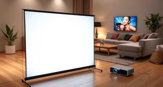 top portable projector screens