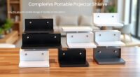 top portable projector shelves