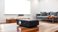 top portable short throw projectors