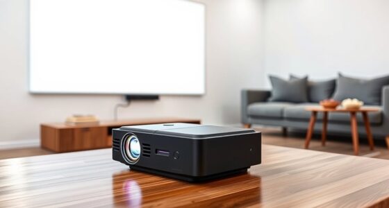 top portable short throw projectors