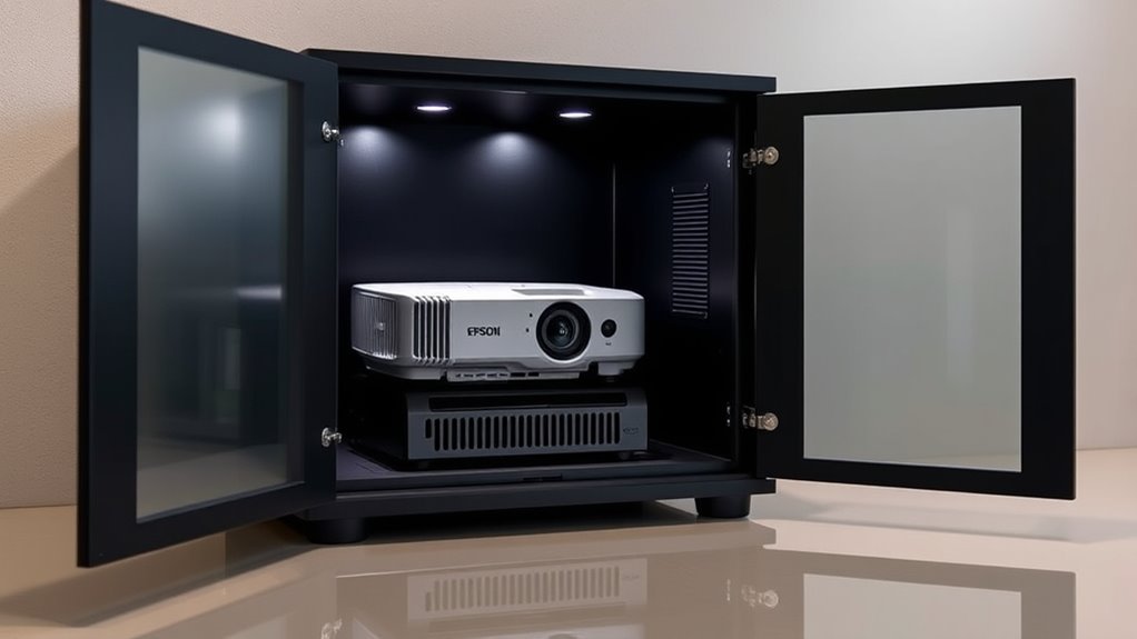 top projector cabinet options