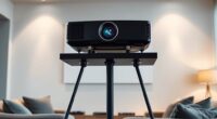 top projector stands for viewing