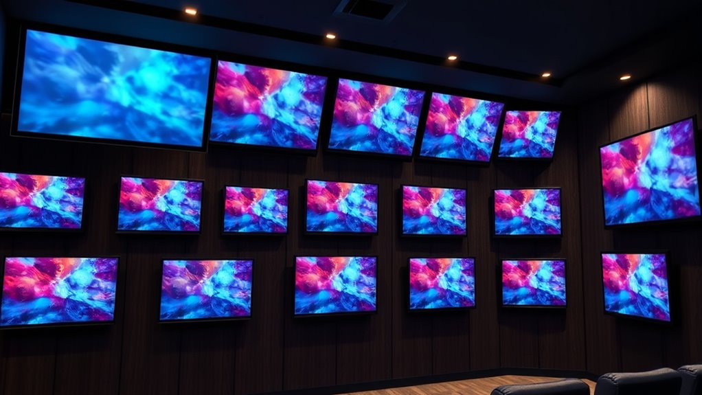 top short throw alr screens