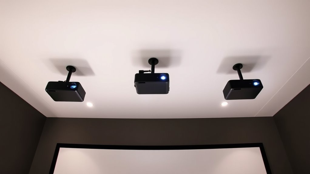 top short throw projector mounts