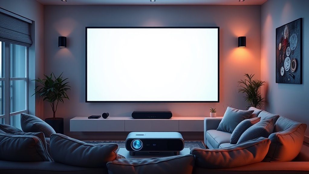 top short throw projectors