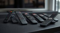 top short throw universal remotes