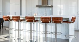 top stylish adjustable bar stools