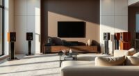 top surround speaker stand list