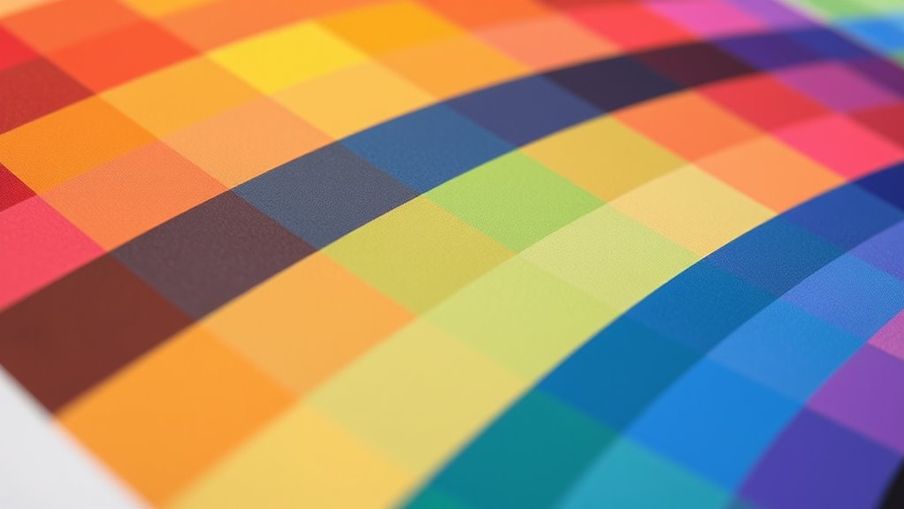 total coverage versus spot colors