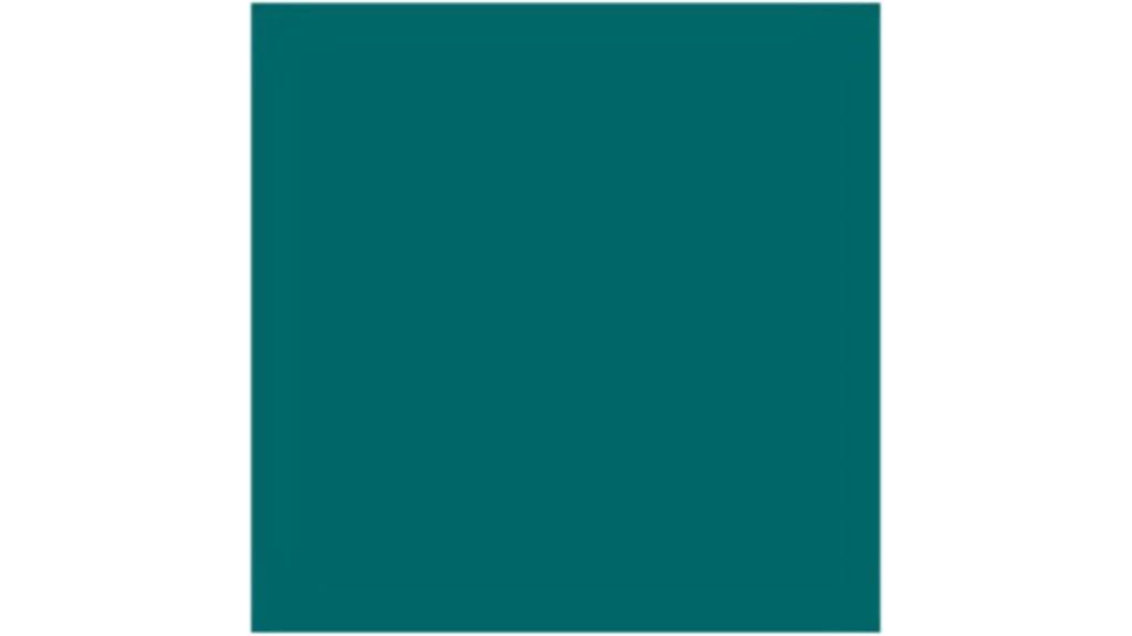 turquoise ink paint