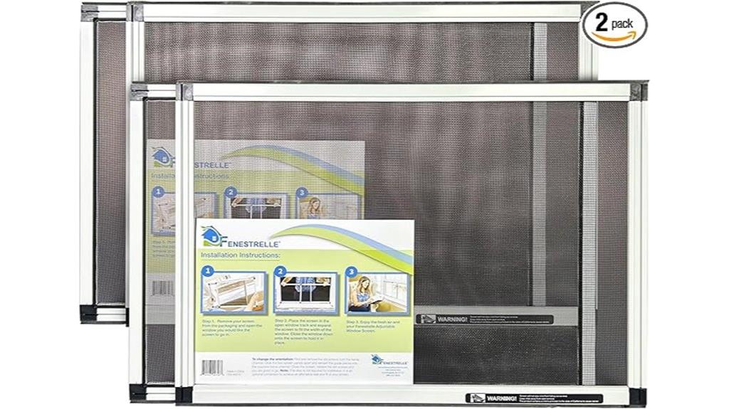 two pack window screens