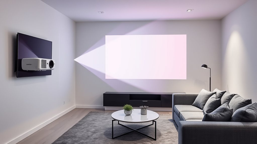 types of short throw projectors