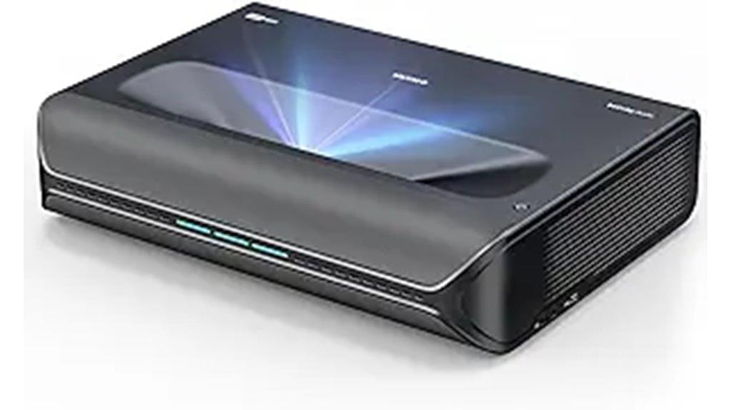 ultra short throw projector