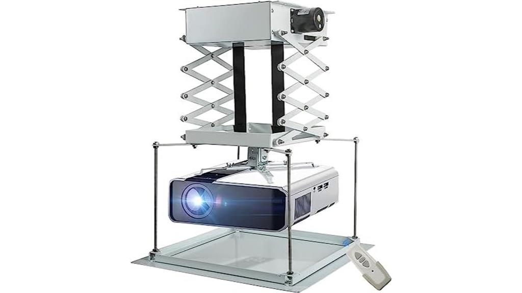 ultra thin projector mount