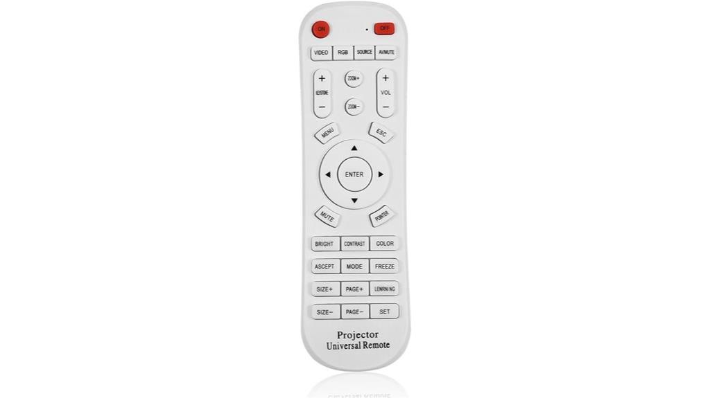 universal projector remote control