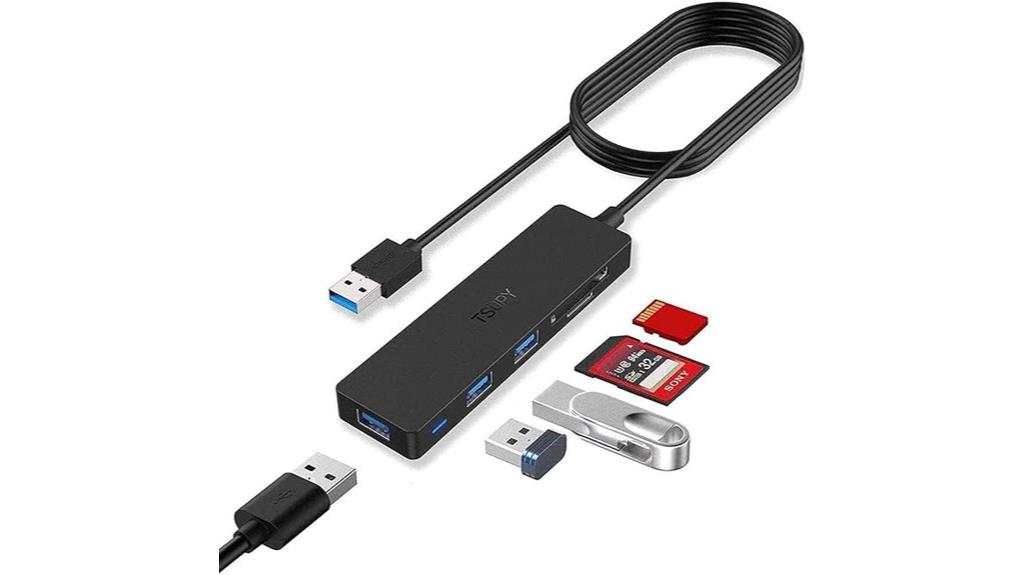 usb 3 0 hub with card reader