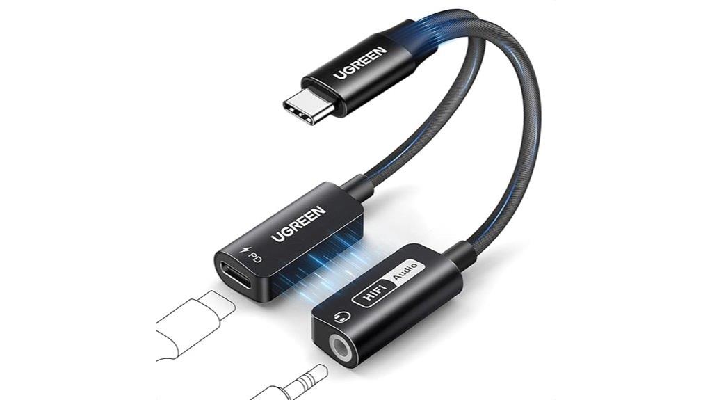 usb c audio plus charger