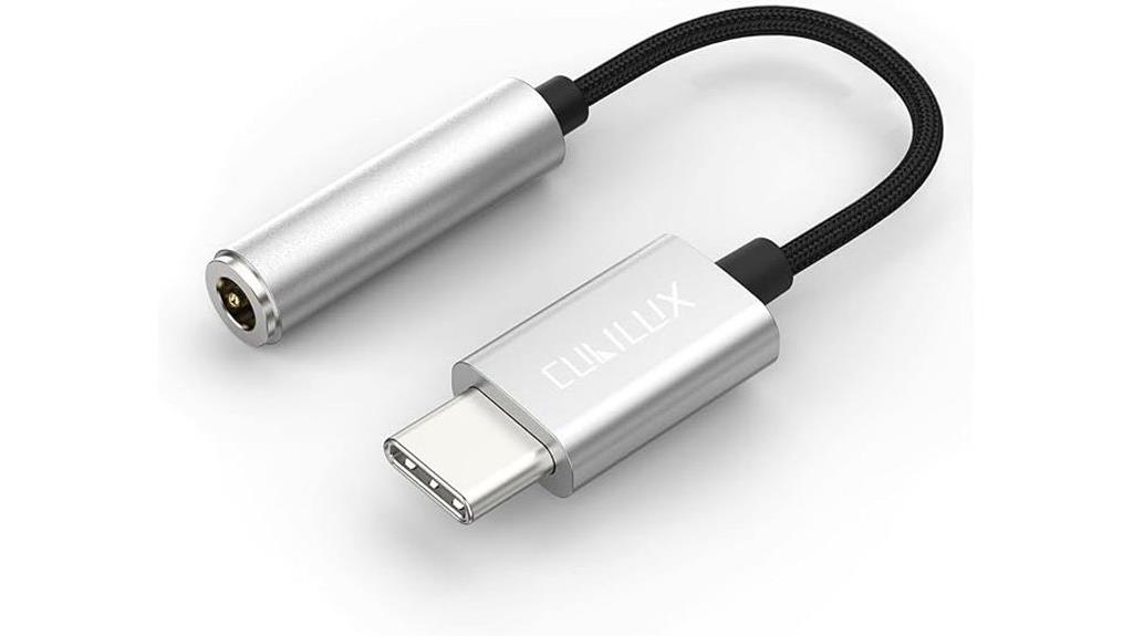 usb c to 3 5mm adapter
