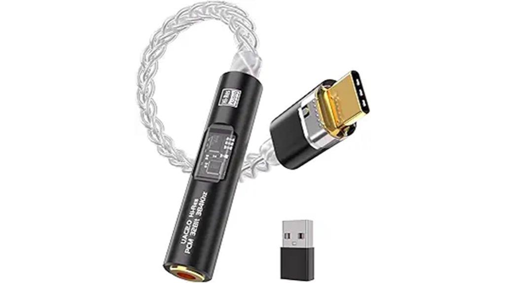 usb c to audio adapter
