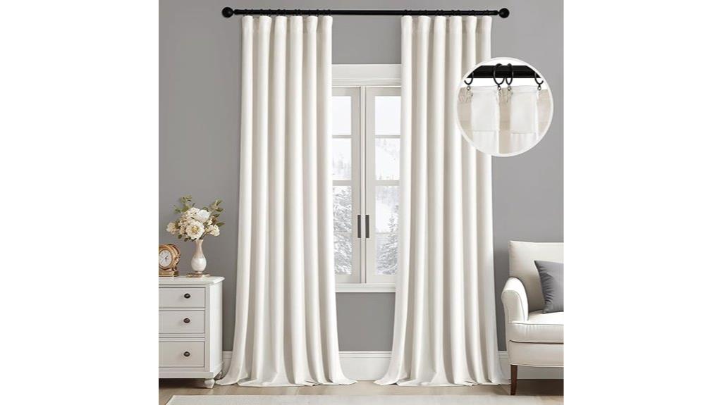 velvet curtains 96 inches