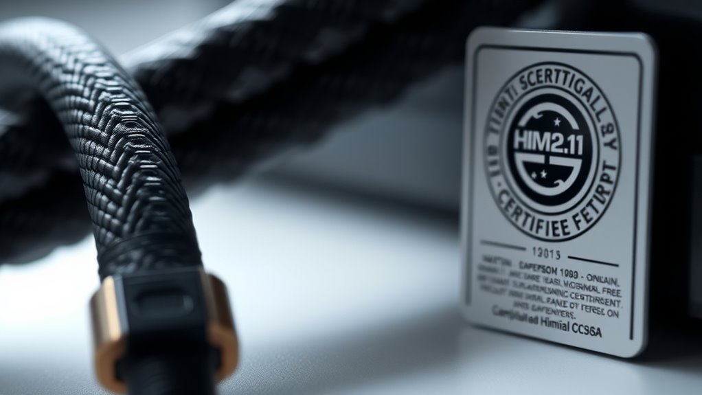 verify authentic hdmi cables