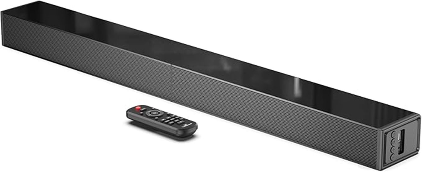 versatile 31 inch sound bar