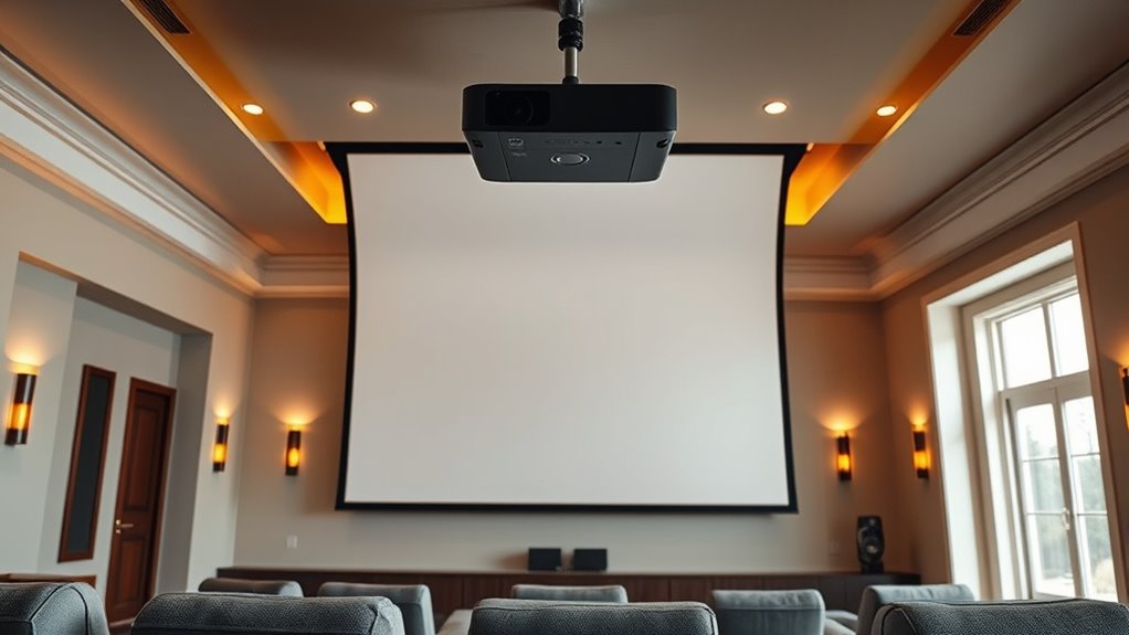 versatile projection adjustment features