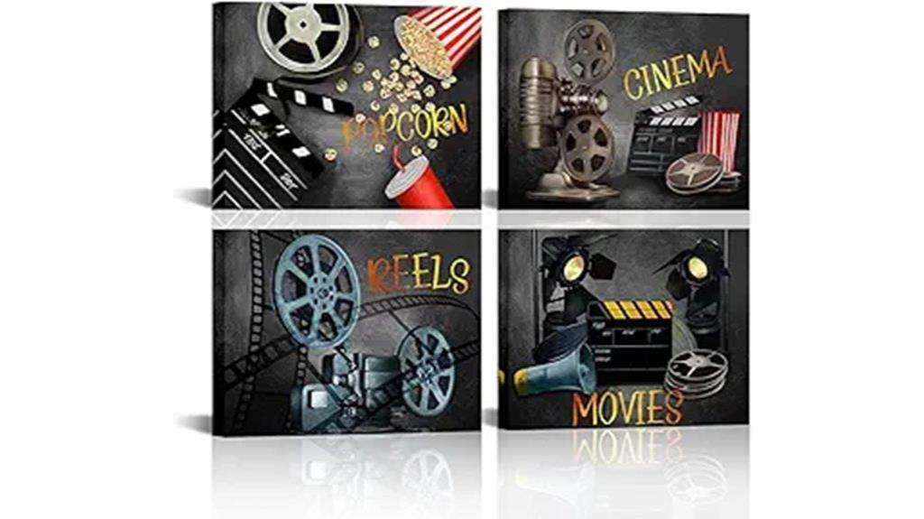 vintage movie theater decor