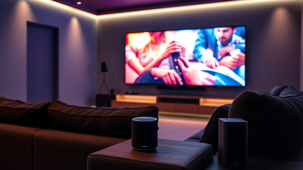 voice controlled home entertainment