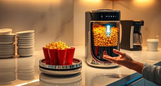 voice controlled snack machines