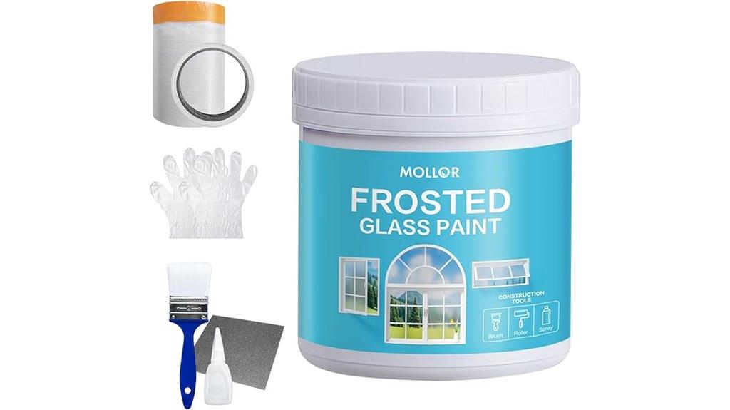 waterproof uv frosted glass