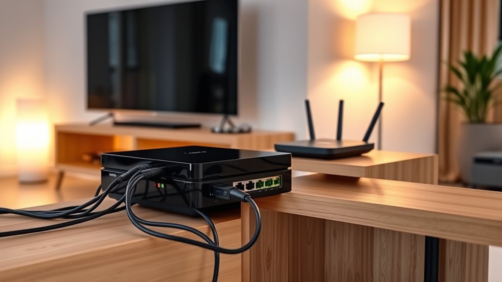 wired connections reduce latency