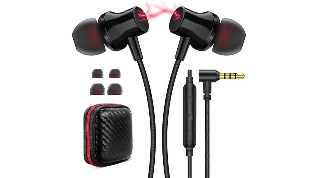 wired earphones with controls