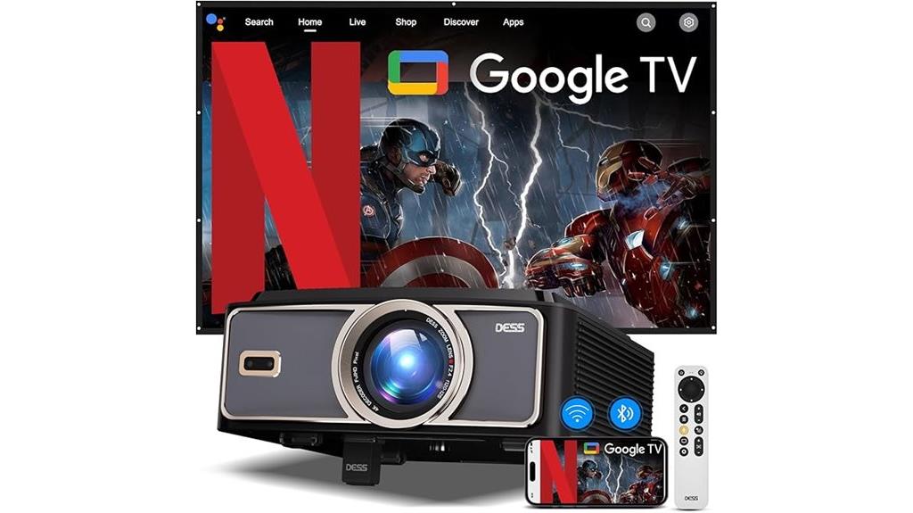 wireless 1080p projector features